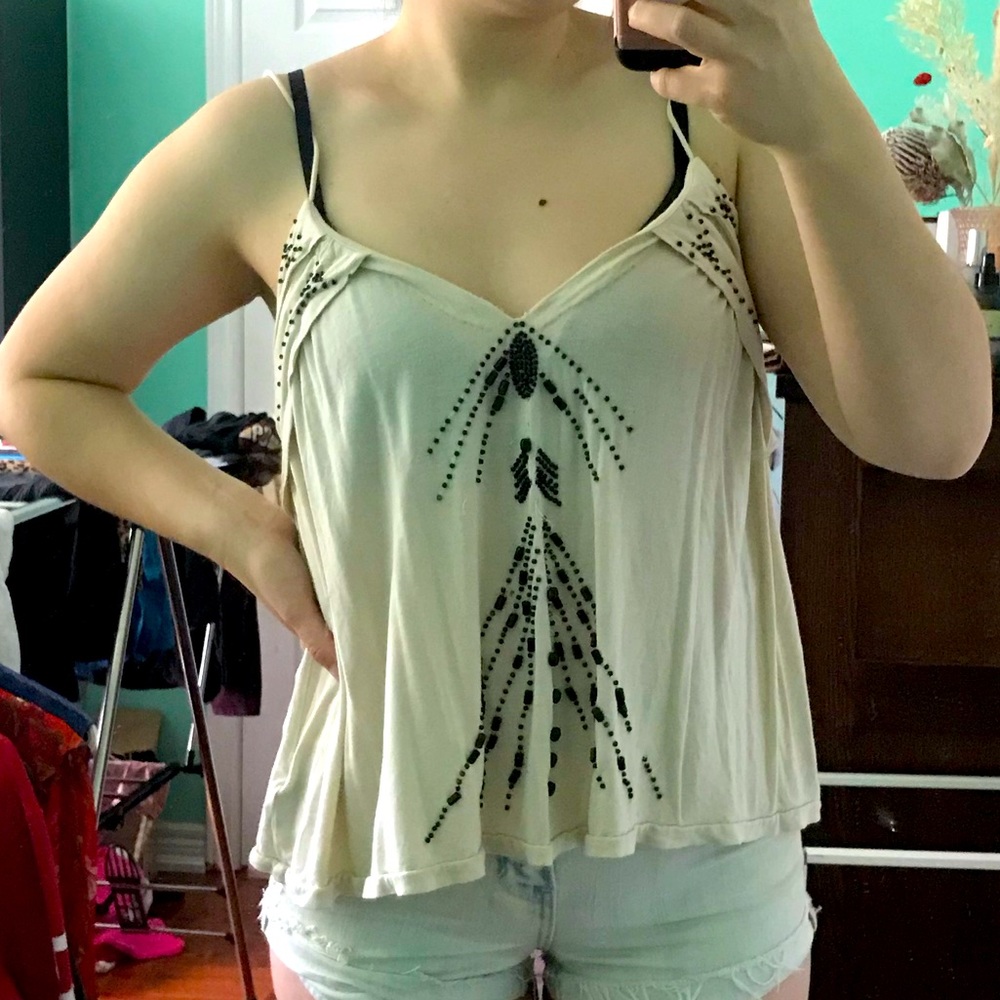 Embroidered cami - Picture 1 of 5